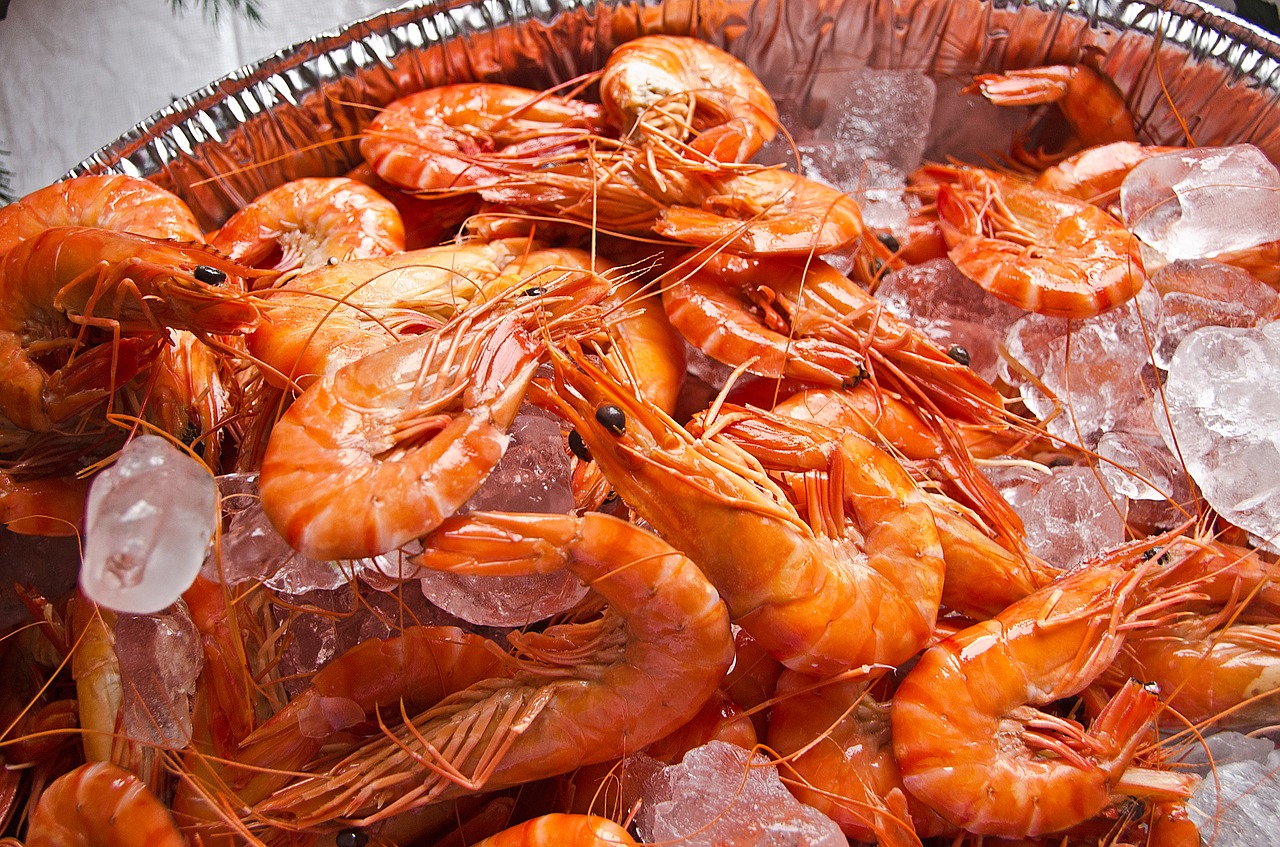 prawns, seafood, delicious